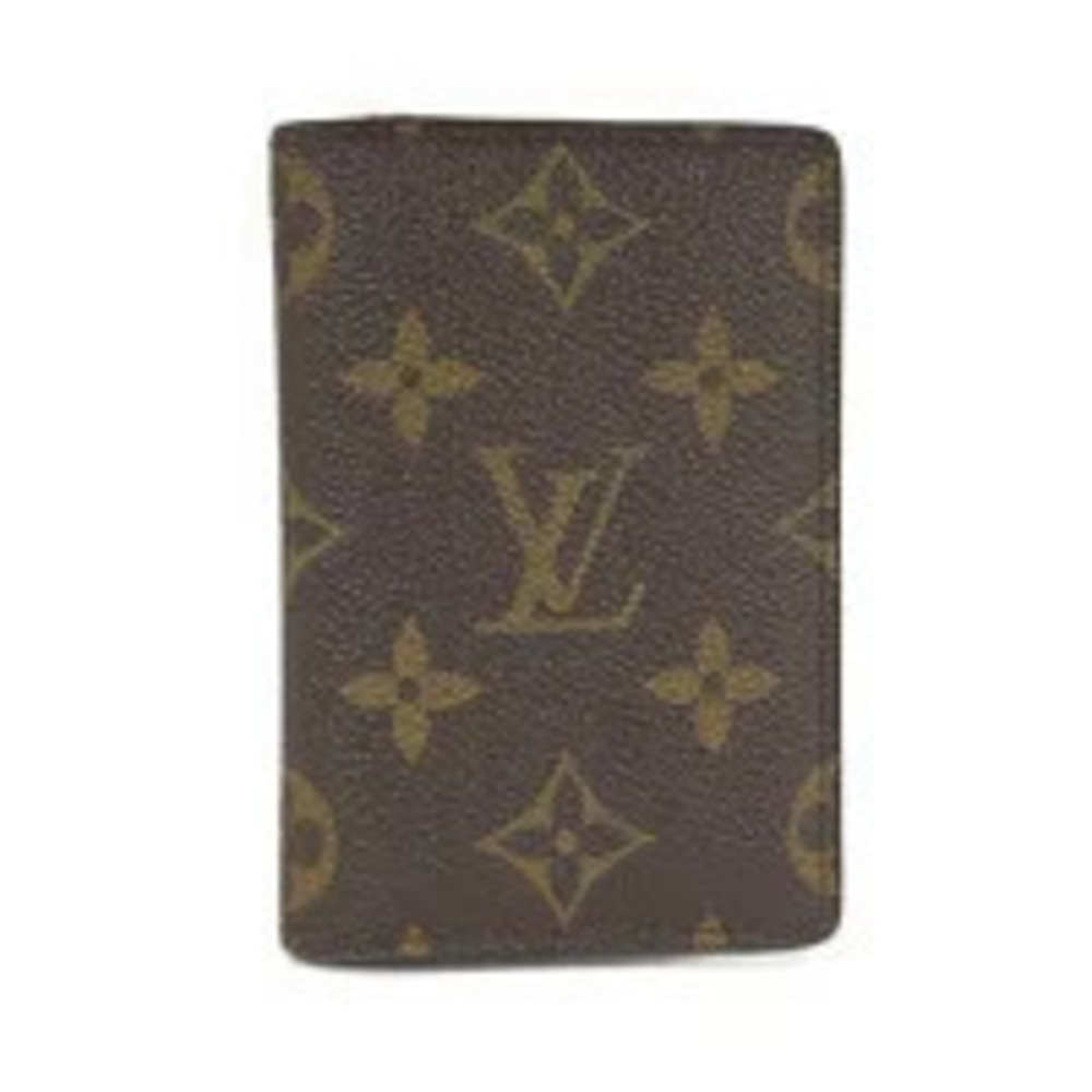 LOUIS VUITTON Card Case Wallet Business Organizer de Poche Monogram